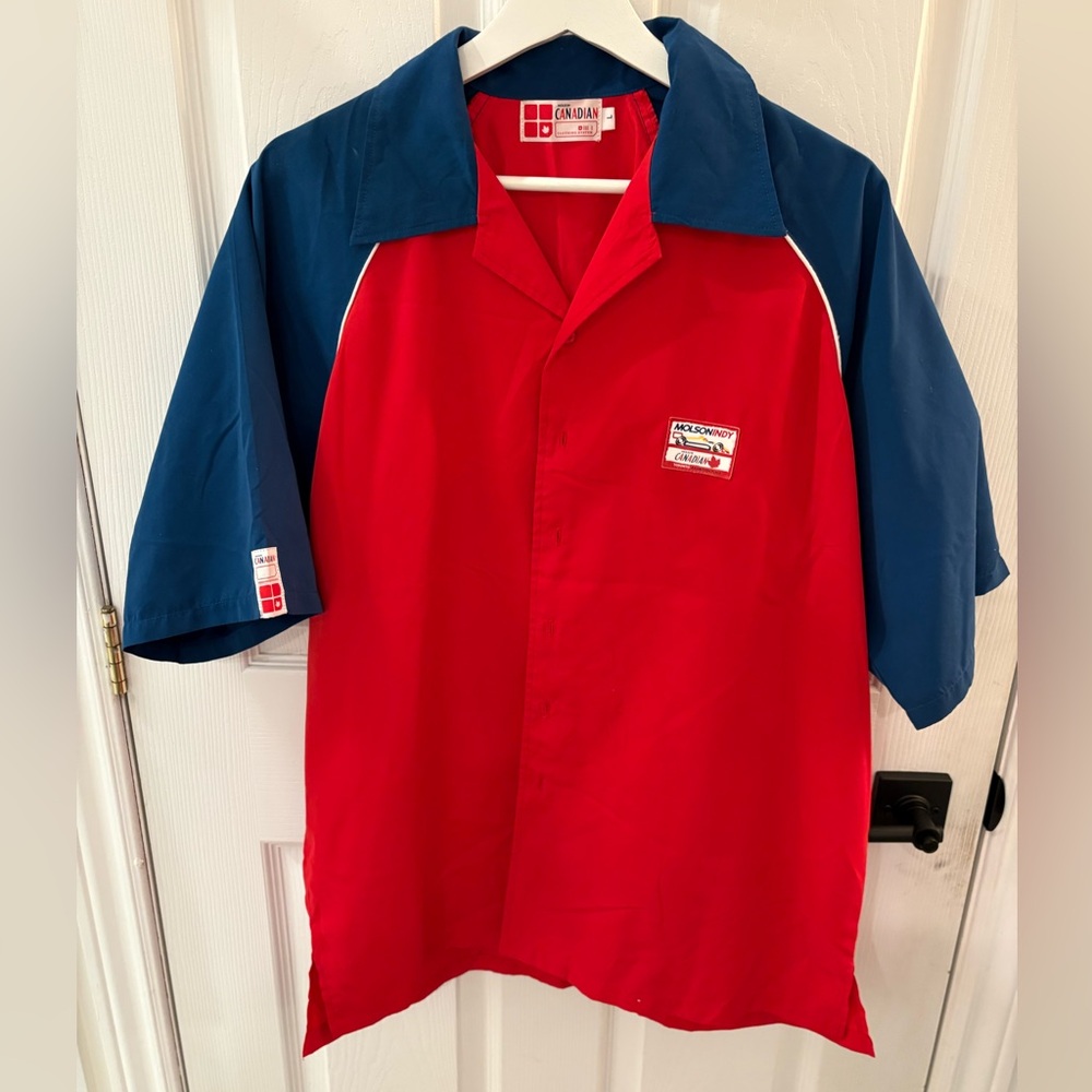 Men’s Vintage Molson Indy Bowling Shirt